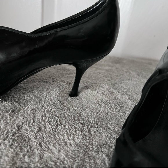 Salvatore Ferragamo Leather Bardwill Bow Mary Jane Pumps 7 - Picture 7 of 11